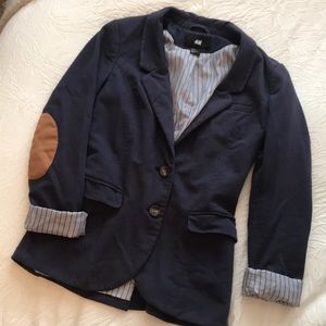 Blazer with Elbow Patches